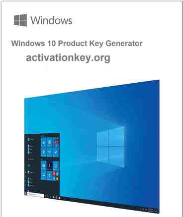 Windows 10 home edition product key generator